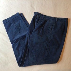 Haberdasher - Blue wide corduroy pants